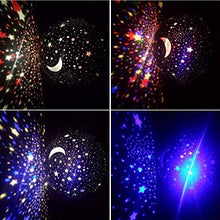 Load image into Gallery viewer, Scopow Night Light Projector Star Moon Usb With 8 Modes And Timer For Bedroom Baby/Kids
