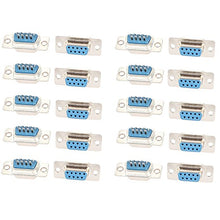 Load image into Gallery viewer, uxcell Office Solder Type DB9 9 Pins Female PC Converter Cable Connector 20pcs
