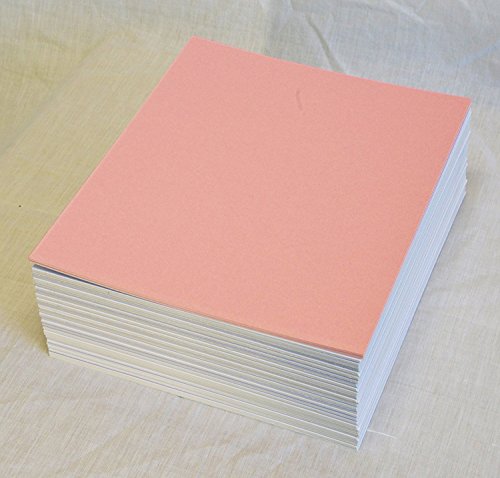 topseller100, Pack of 50 sheets 16x20 UNCUT matboard / mat boards (pink)