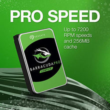 Load image into Gallery viewer, Seagate BarraCuda Pro 14TB Internal Hard Drive Performance HDD  3.5 Inch SATA 6 Gb/s 7200 RPM 256MB Cache for Computer Desktop PC, Data Recovery (ST14000DM001)
