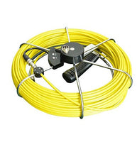 50m cable reel with meter counter for sewer pipe inspection