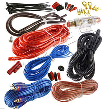 Load image into Gallery viewer, 8 Gauge Power Wire Wiring KIT 1575W Install CAR Amplifier US Priority Ship 8GA
