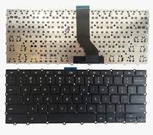 Load image into Gallery viewer, New US Black English Laptop Keyboard (Without Frame) Replacement for Acer Chromebook 11 CB3-131-C5RA CB3-131-C3SZ CB3-131-C3KD CB3-131-COUG CB3-132
