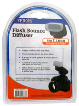 Load image into Gallery viewer, Zeikos ZE-HD270 Hard Flash Diffuser for Canon 270EX Flash
