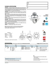 Load image into Gallery viewer, Lithonia Lighting 5IGMW LED 27K 90CRI M6 720 lm 2700K LED iGimbal Module, 5&quot;, Matte White
