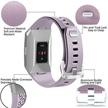 Load image into Gallery viewer, Maledan Replacement Bands Compatible for Fitbit Ionic, Lavender, Large
