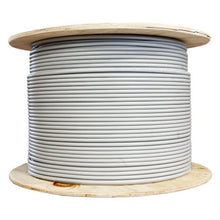 Load image into Gallery viewer, 1000 Foot Bulk Shielded Cat6 Gray Ethernet Cable, Solid, Spool, (CMR) Riser Rated, 23AWG Network Cable, 4 Pair Solid Bare Copper, (FTP) Internet Patch Cable, CableWholesale
