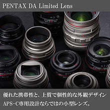 Load image into Gallery viewer, PENTAX Limited Lens Pancake Standard Single-Focus HD PENTAX-DA40mmF2.8 Black K Mount APS-C Size 21390
