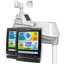 Load image into Gallery viewer, AcuRite 01078 Wireless Weather Station with 2 Displays and 5-in-1 Weather Sensor: Temperature and Humidity Gauge, Rainfall, Wind Speed and Wind Direction

