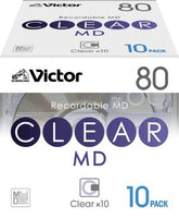 Victor Blank MD 80min 10packs from JAPAN