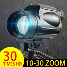 Load image into Gallery viewer, Large-Diameter Zoom Single-Lens Telescope 10-30X50 High-Definition High-Light Shimmer Night Vision Mobile Phone Photo Suitable for Outdoor Hiking and Sightseeing, Easy to Carry.
