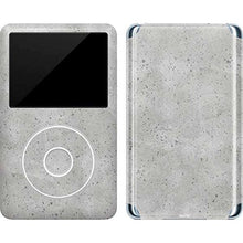 Load image into Gallery viewer, Skinit Decal MP3 Player Skin Compatible with iPod Classic (6th Gen) 80GB - Officially Licensed Originally Designed Light Grey Concrete Design
