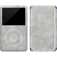 Skinit Decal MP3 Player Skin Compatible with iPod Classic (6th Gen) 80GB - Officially Licensed Originally Designed Light Grey Concrete Design