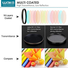 Load image into Gallery viewer, waka 52mm MC UV Filter - Ultra Slim 16 Layers Multi Coated Ultraviolet Protection Lens Filter for Canon Nikon Sony DSLR Camera Lens
