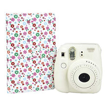 Load image into Gallery viewer, Sunmns Floral Wallet PU Leather Photo Album Compatible with Fujifilm Instax Mini 11 9 8 90 8+ 26 Instant Camera Film, Polaroid Snap Zip Z2300 PIC-300 Film (White Floral)
