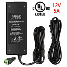 Load image into Gallery viewer, Ledmo 12 V 5 A 60 W Ac To Dc Power Supply Adapter Power Adapter Ac 100 240 V To Dc 12 V Transformers Us P
