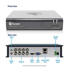 Load image into Gallery viewer, Swann SWDVK-445802-US Super HD 2 x 1080P Expandable Surveillance Security System DVR Kit, 4 Channel 1TB DVR, White

