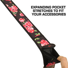 Load image into Gallery viewer, USA GEAR TrueSHOT Camera Strap with Floral Neoprene Pattern , Accessory Pockets and Quick Release Buckles - Compatible With Canon , Nikon , Sony and More DSLR , Mirrorless , Instant Cameras
