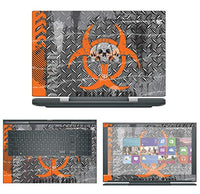 decalrus - Protective Decal Skull Skin Sticker for Dell G5 G5587 (15.6