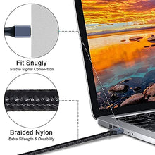 Load image into Gallery viewer, USB C to DisplayPort 6 Feet Cable, BENFEI USB Type-C to DP Adapter [Thunderbolt 3 Compatible] for MacBook Pro 2018/2017, MacBook Air/iPad Pro 2018, Samsung Galaxy S10/S9, Surface Book 2 and More
