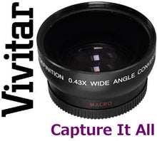 Load image into Gallery viewer, BRAND NEW Pro Hi Def Wide Angle Lens With Macro For FujiFilm X-A5 (52mm Compatible)
