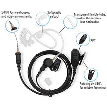 Load image into Gallery viewer, Tenq Covert Acoustic Tube Earpiece Headset for Yaesu Vertex Vx-6r 7r 6e 7e 120 127 170 177 Two Way Radio
