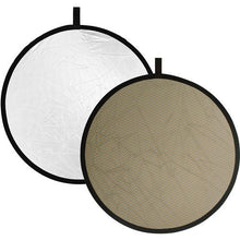 Load image into Gallery viewer, Impact Collapsible Circular Reflector Disc - Soft Gold/White - 12&quot;(4 Pack)
