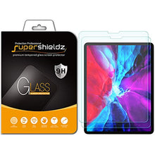 Load image into Gallery viewer, (2 Pack) Supershieldz Designed for Apple iPad Pro 12.9 inch (2021 2020 2018 Model, 5th/4th/3rd Generation) Screen Protector, (Tempered Glass) 0.33mm, Anti Scratch, Bubble Free (Updated Version)
