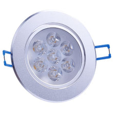 Load image into Gallery viewer, LemonBest Super Bright Real 7W LED Ceiling Light Spotlight Recessed Downlighting Fixture 7 watts, Cool White
