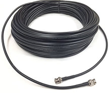 Load image into Gallery viewer, 3ft HD-SDI RG59 BNC to BNC Video Coaxial Cable Black 3GHZ Made in The USA
