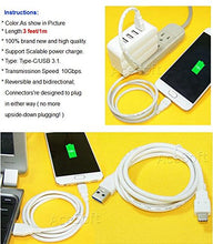 Load image into Gallery viewer, High Speed USB 3.1 to USB 3.0 Data Sync Charging Cord Cable for Sprint LG V20 LS997 Smartphone - White
