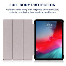 Load image into Gallery viewer, 2018 New iPad Pro 11 inch Case, DIGIC Slim Fit Premium Leather Flip Smart Case Cover with Auto Sleep/Wake and Trifold Stand Function | Support Apple Pencil Charging | for iPad Pro 11&quot;, Purple
