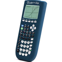 Guerrilla Silicone Case for Texas Instruments TI-84 Plus Graphing Calculator, Navy