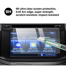 Load image into Gallery viewer, YEE PIN Screen Protector for 2014-2019 4Runner Entune 6.1 Inch / 2013 BRZ, Car Navigation Tempered Glass Center Touch Screen Protector
