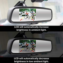 Load image into Gallery viewer, Master Tailgaters 10.5&quot; OEM Rear View Mirror with 4.3&quot; LCD Screen and 170 Backup Camera | Rearview Universal Fit | Auto Adjusting Brightness LCD | Anti Glare | Full Original Mirror Replacement

