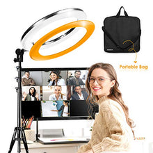 Load image into Gallery viewer, LimoStudio LED 18&quot; Ring Flash Light Dimmable SMD LED Lighting Kit 5500K Photography Photo Studio Light Stands, AGG1775
