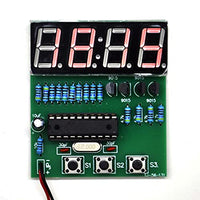 Gikfun C51 4 Bits Digital LED Electronic Soldering Clock Kits Electronic Practice Learning Board DIY Kit for Arduino EK1939