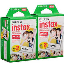 Load image into Gallery viewer, Fujifilm Instax Mini Twin Film Pack (Two Pack) 2-Pack (40 Exposures)
