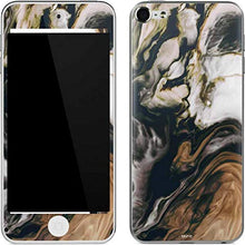 Load image into Gallery viewer, Skinit Decal MP3 Player Skin Compatible with iPod Touch (6th Gen 2015) - Officially Licensed Originally Designed Copper and Black Marble Ink Design
