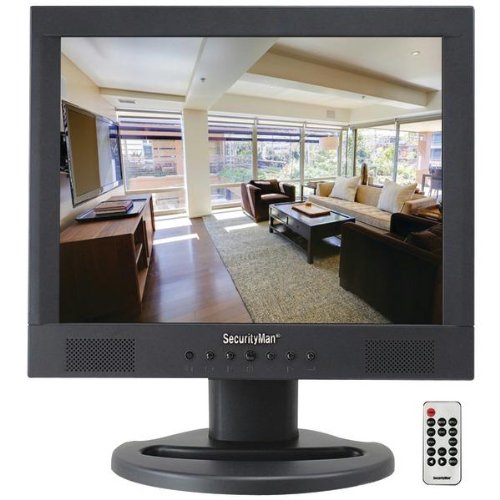 Macally Securityman SM-1580 Professional 15-Inch LCD CCTV Color Monitor with Speaker