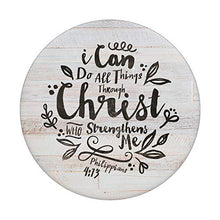 Load image into Gallery viewer, Bible Verse Scripture Gift White Barnwood Print I Can Do All PopSockets PopGrip: Swappable Grip for Phones &amp; Tablets
