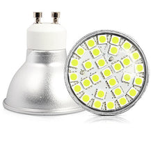 Load image into Gallery viewer, Mengjay 10 Pcs GU10 4W 29 SMD 5050 110V Cold White High Power LED Spot Lightt Bulb
