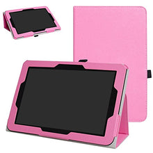 Load image into Gallery viewer, Verizon Ellipsis 10 Case,Mama Mouth PU Leather Folio 2-Folding Stand Cover for 10.1&quot; Verizon Ellipsis 10 Android Tablet,Pink
