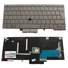 Load image into Gallery viewer, Replacement Laptop Keyboard For HP Elitebook 2760P 649756-001 MP-09B63US64421, US Layout Gray Color

