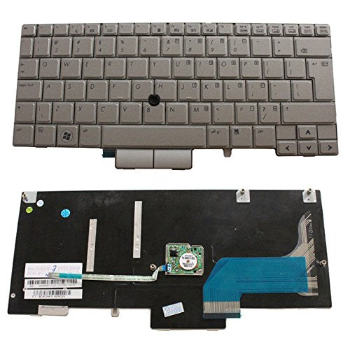 Replacement Laptop Keyboard For HP Elitebook 2760P 649756-001 MP-09B63US64421, US Layout Gray Color