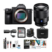 Sony a7 III Full Frame Mirrorless Interchangeable Lens Camera w/ 24-70mm Lens Bundle (11 Items)