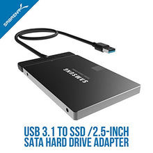 Load image into Gallery viewer, Sabrent USB 3.1 (Type-A) to SSD / 2.5-Inch SATA Hard Drive Adapter [Optimized for SSD, Support UASP SATA III] (EC-SS31)
