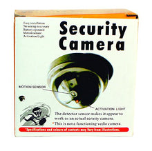 Load image into Gallery viewer, Safety Technology International Dummy Security Camera With Motion-Activated Flashing LED
