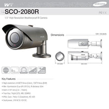 Load image into Gallery viewer, 1/3&quot; W-5 600/700TVL TDN IR
