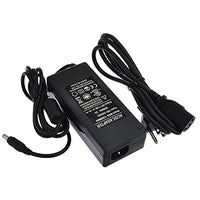 LEDwholesalers 12V 8A 96W AC/DC Power Adapter with 5.5x2.5mm DC Plug and 2.1mm Adapter, Black, UL-Listed, 3224-12VR2
